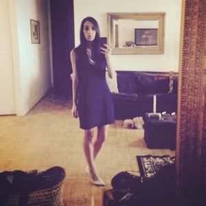 Silver and Black dress